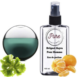Парфюм Pure Perfumes, аромат похож на Bvlgari Aqva Pour Homme