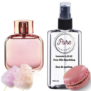 Парфюм Pure Perfumes, аромат похож на Lacoste Eau De Lacoste L.12.12 Pour Elle Sparkling